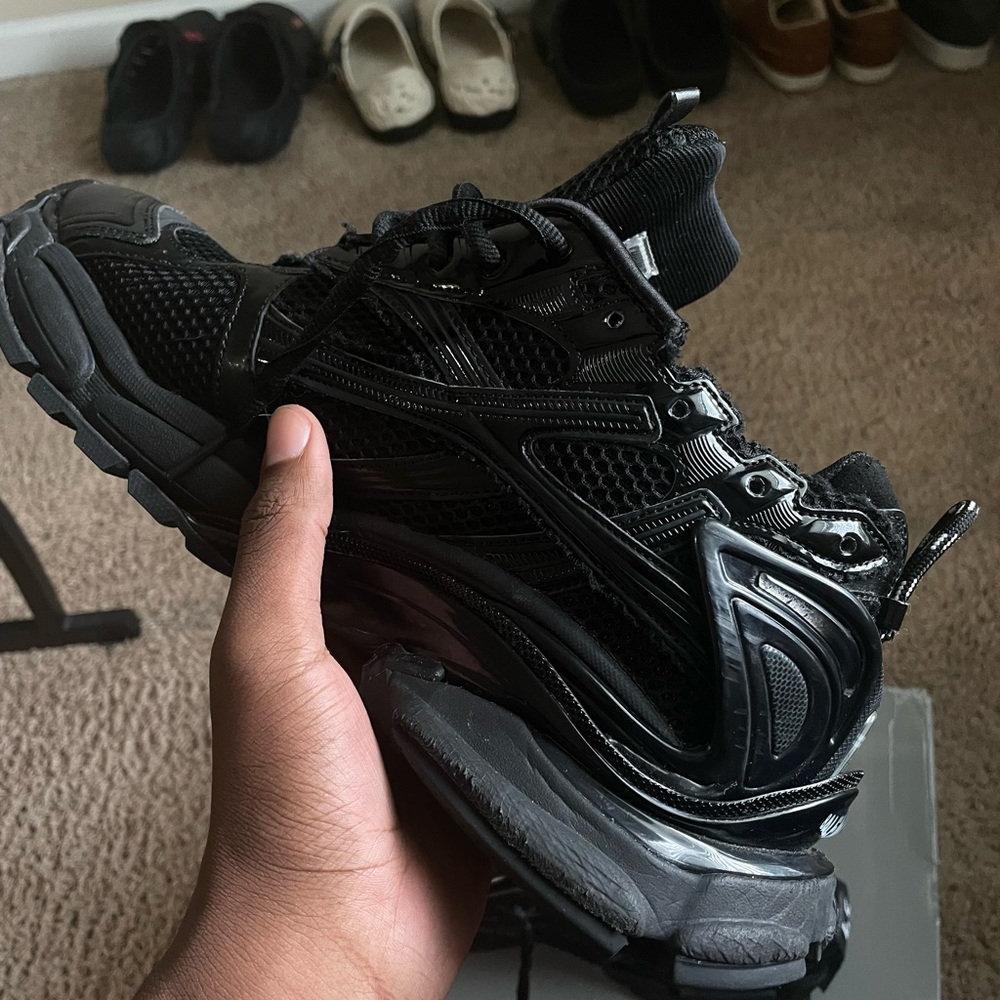 Balenciaga Black Athletic Shoes